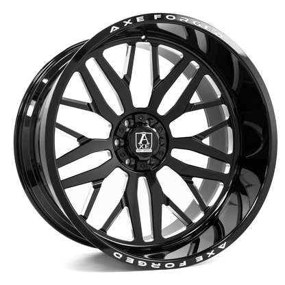 26x14 Axe AF11 Gloss Black Milled FORGED Wheel 6x135/6x5.5 (-76mm)