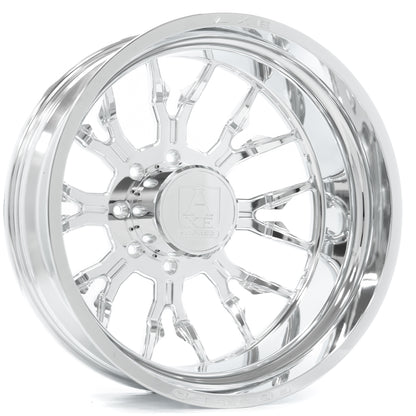 26x8.25 Axe Wheels AF6 Fully Polished FORGED DUALLY INNER Wheel 8x210 (156mm)
