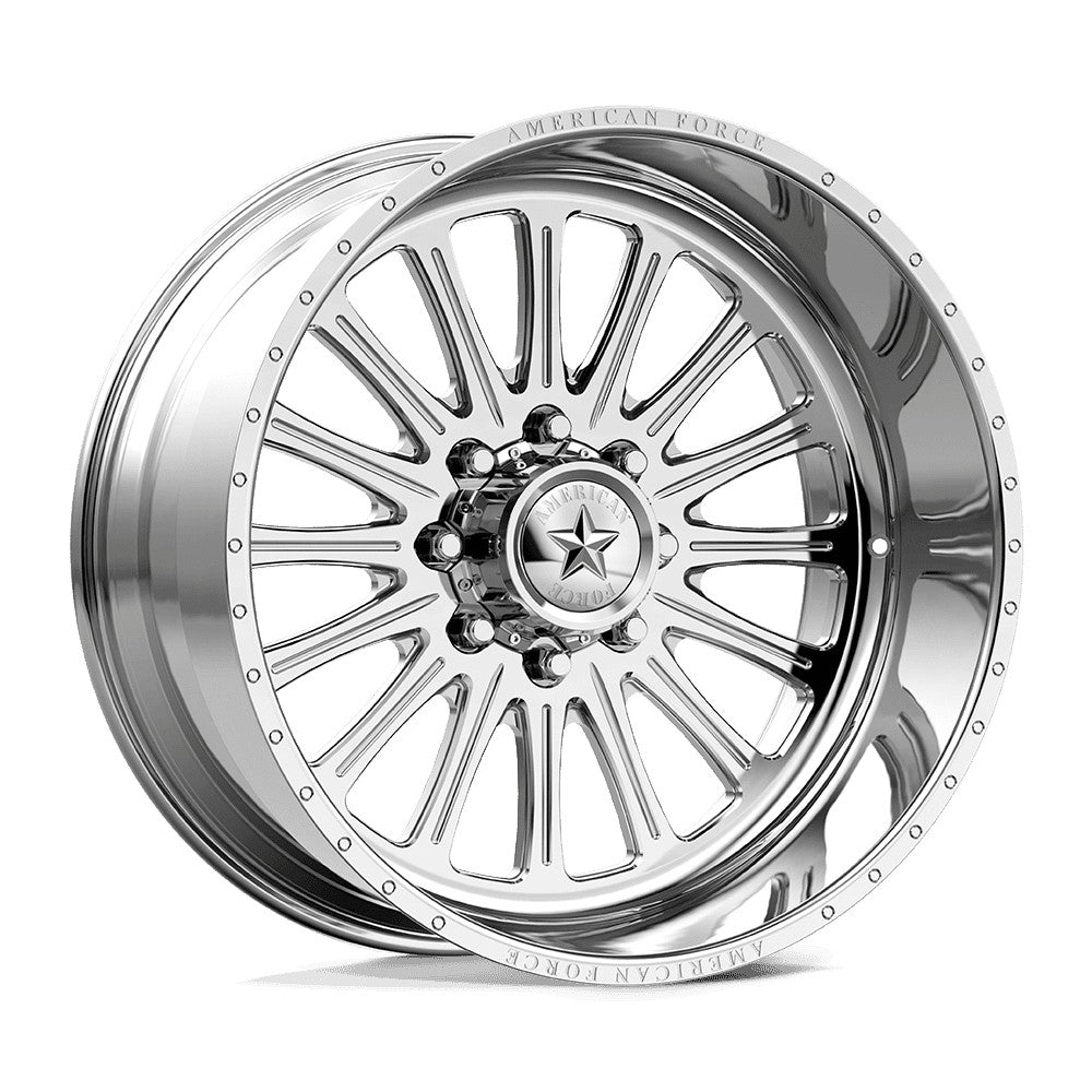 22x12 American Force AFW Lexar SS Polished FORGED Wheel 6x135 (-40mm)