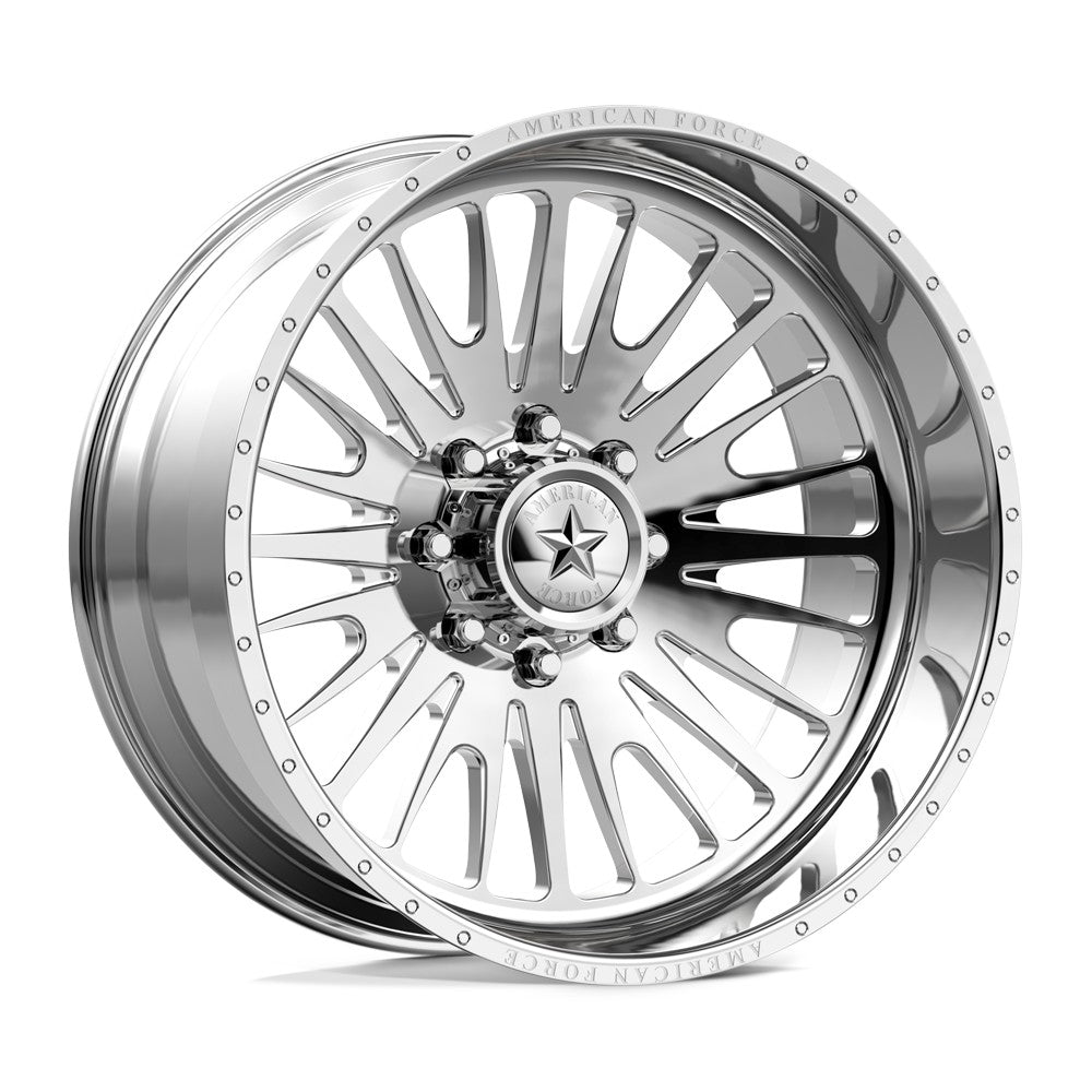24x14 American Force AFW Nexus CC Polished FORGED Wheel 6x135 (-90mm)