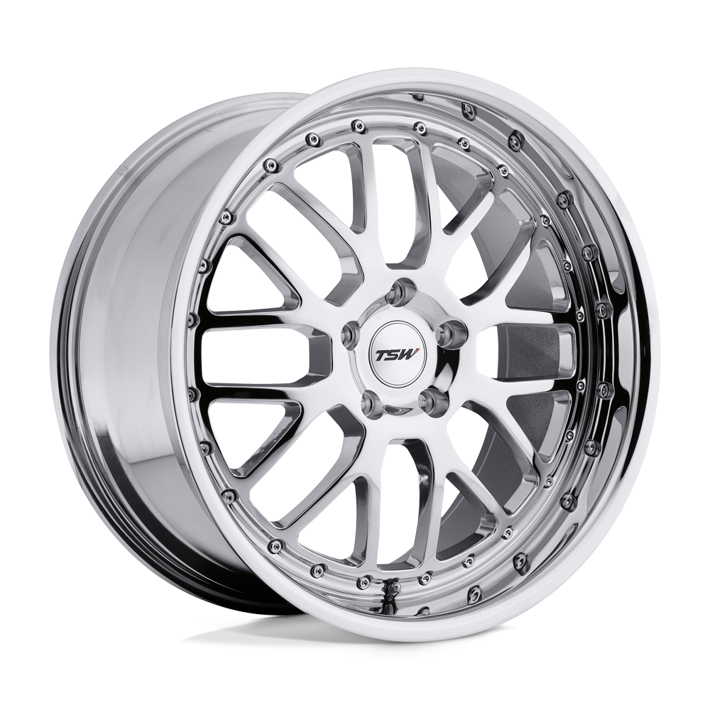 20x10 TSW VALENCIA CHROME Wheel 5x112 (40mm)