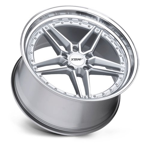 20x10 Tuff TU T1B Gloss Black Milled RIGHT DIRECTIONAL Wheel 8x180 (-23mm)