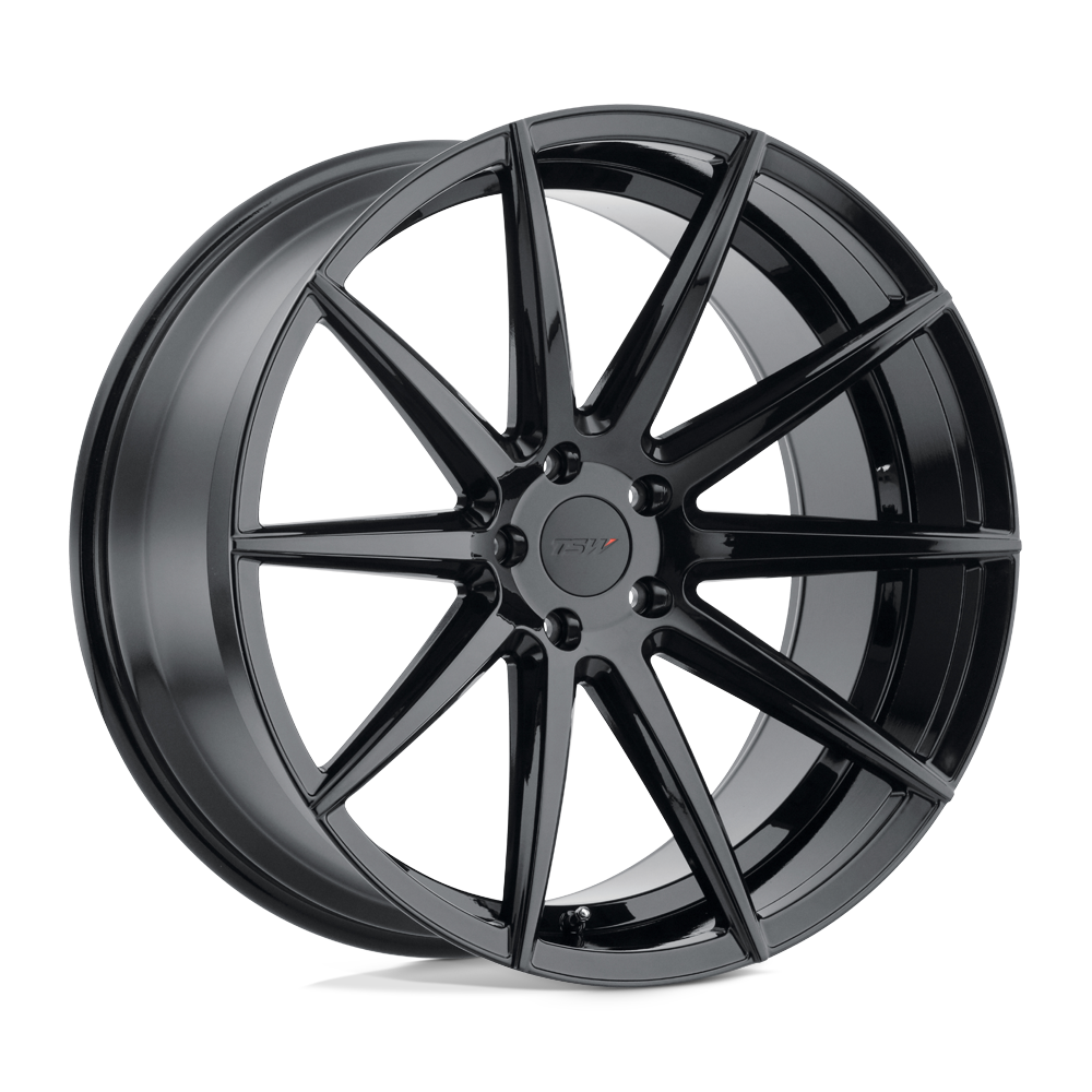 20x10 TSW CLYPSE GLOSS BLACK Wheel 5x112 (40mm)