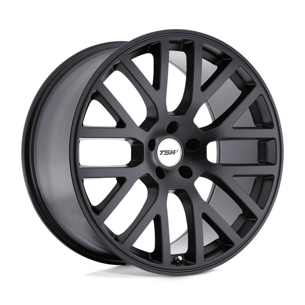 19x8 TSW DONINGTON MATTE BLACK Wheel 5x112 (32mm)