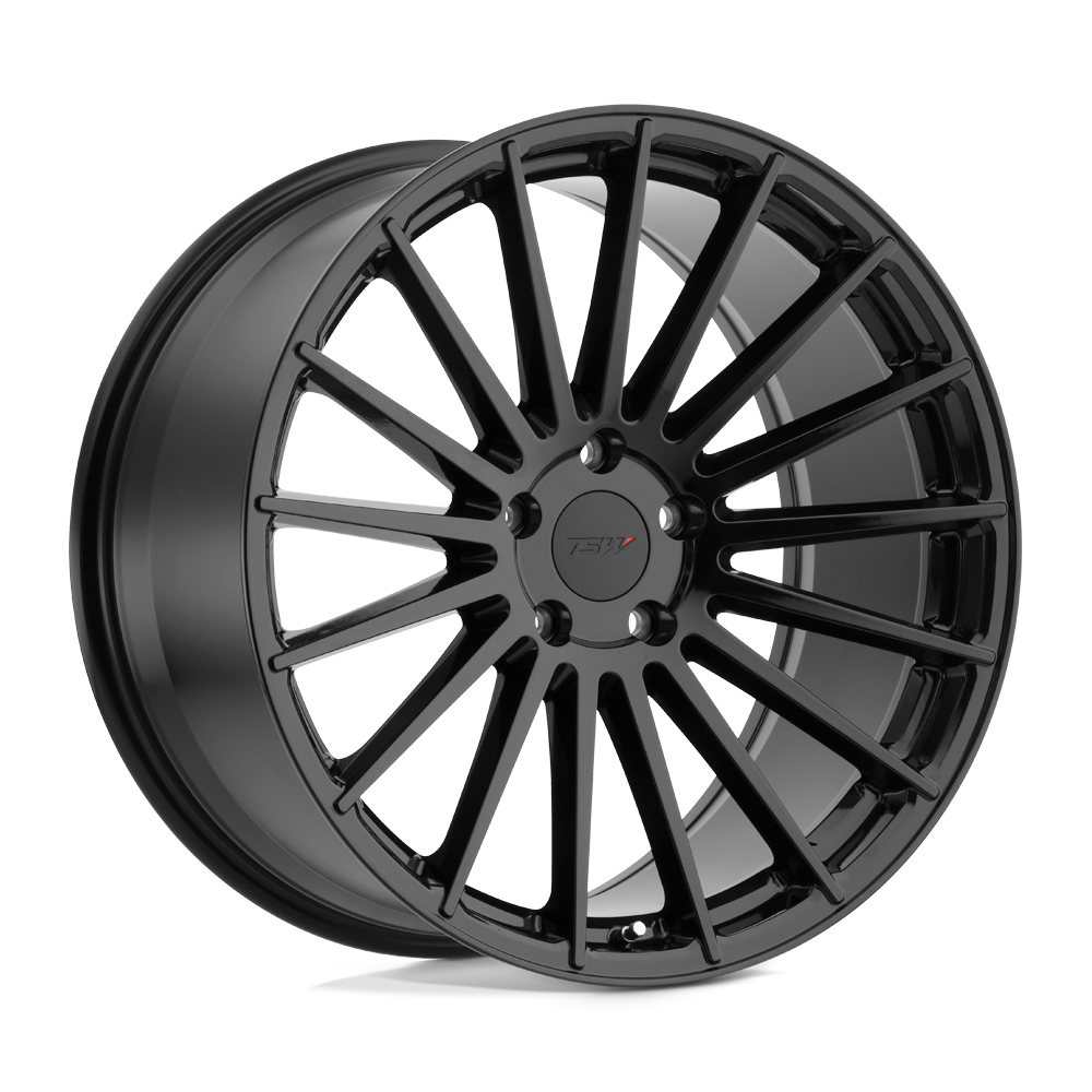 20x8.5 TSW LUCO GLOSS BLACK Wheel 5x120 (20mm)