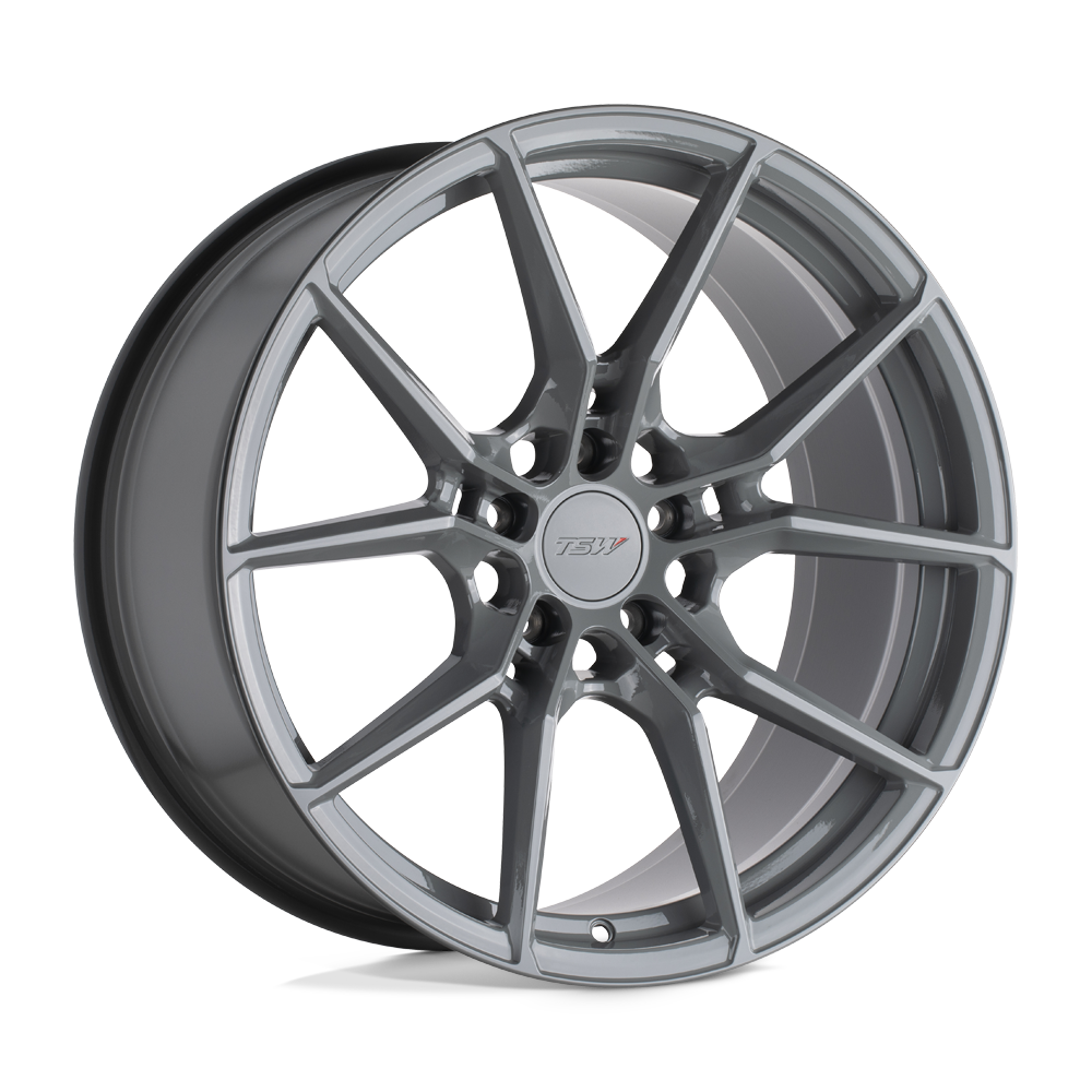20x8.5 TSW Neptune Battleship Gray Wheel 5x112 (20mm)