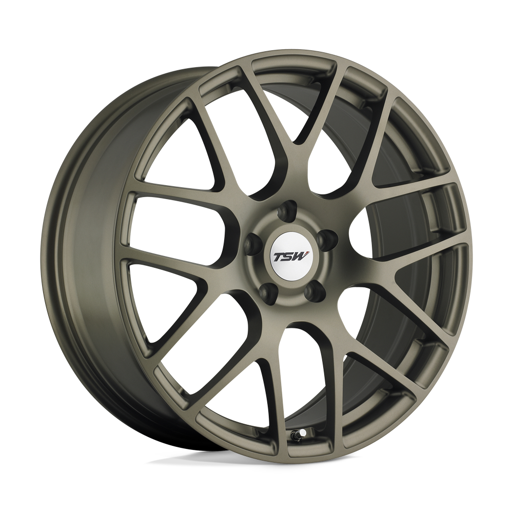 19x8 TSW NURBURGRING MATTE BRONZE Wheel 5x100 (35mm)