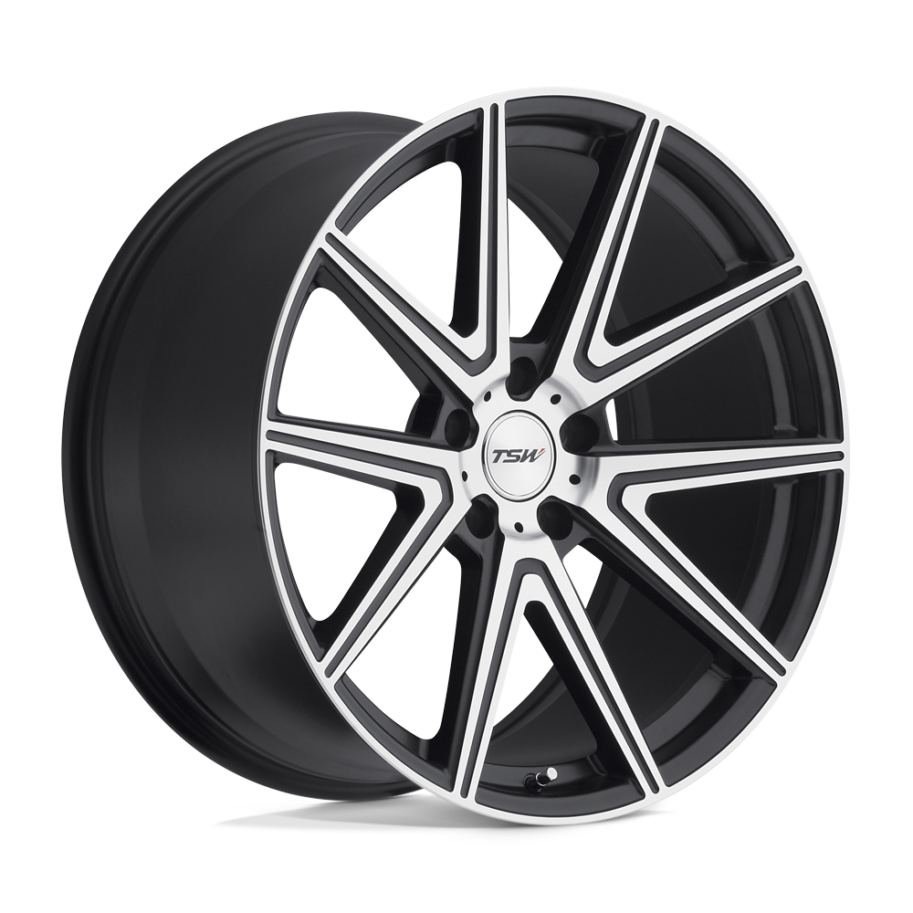 18x9.5 TSW ROUGE GUNMETAL W/ MIRROR CUT FACE Wheel 5x4.5 (40mm)
