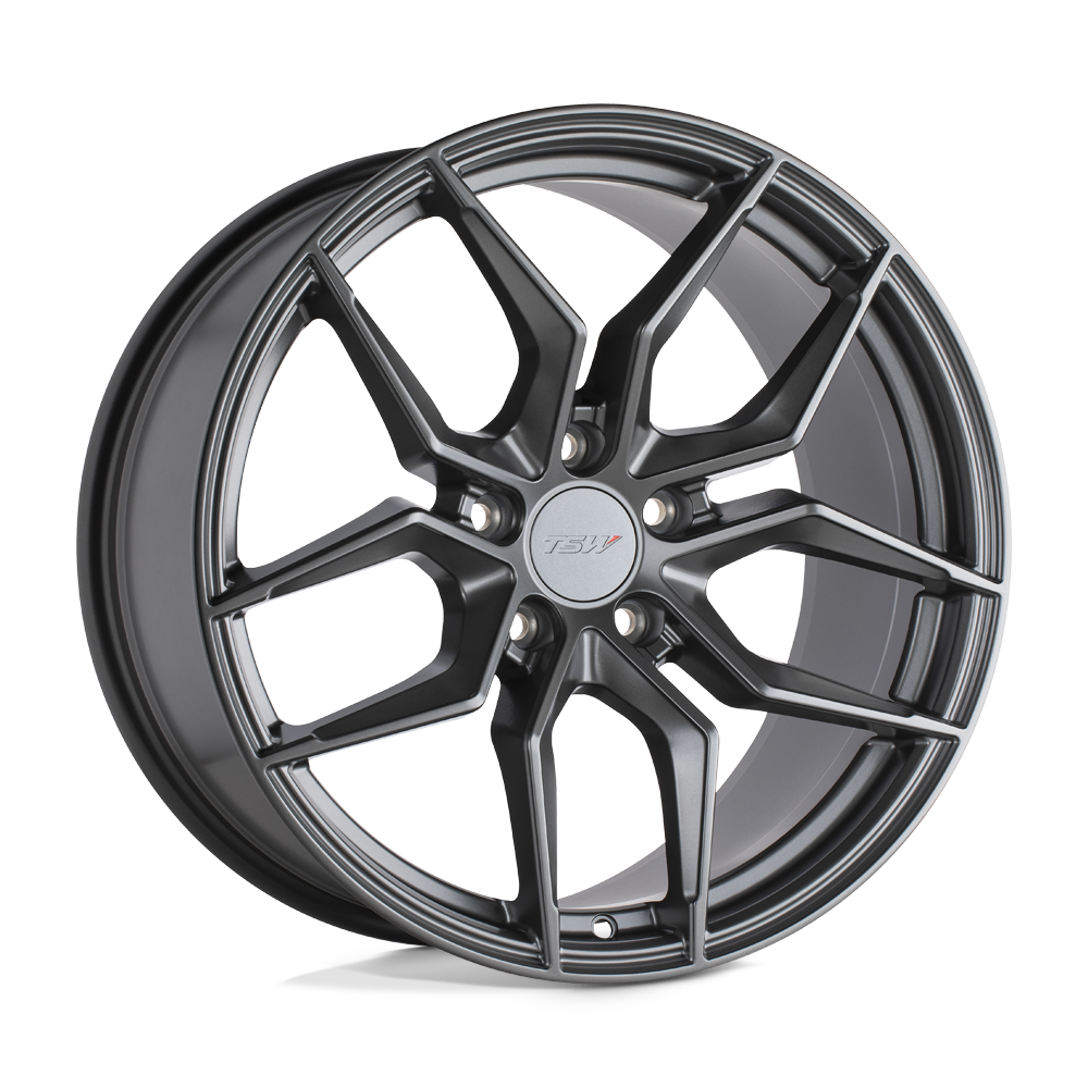 17x8 TSW SILVANO GLOSS GUNMETAL Wheel 5x4.5 (40mm)