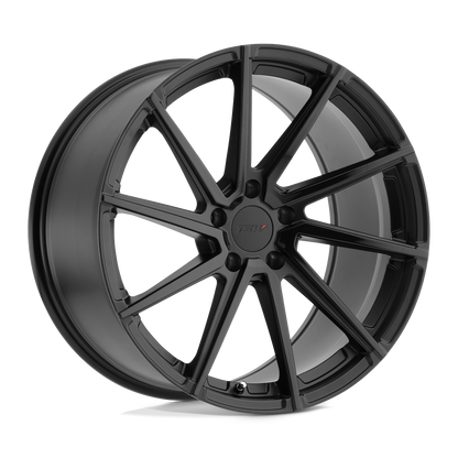 19x8.5 TSW WATKINS DBL BLACK - MATTE BLK W/ GLOSS BLK FACE Wheel 5x112 (32mm)