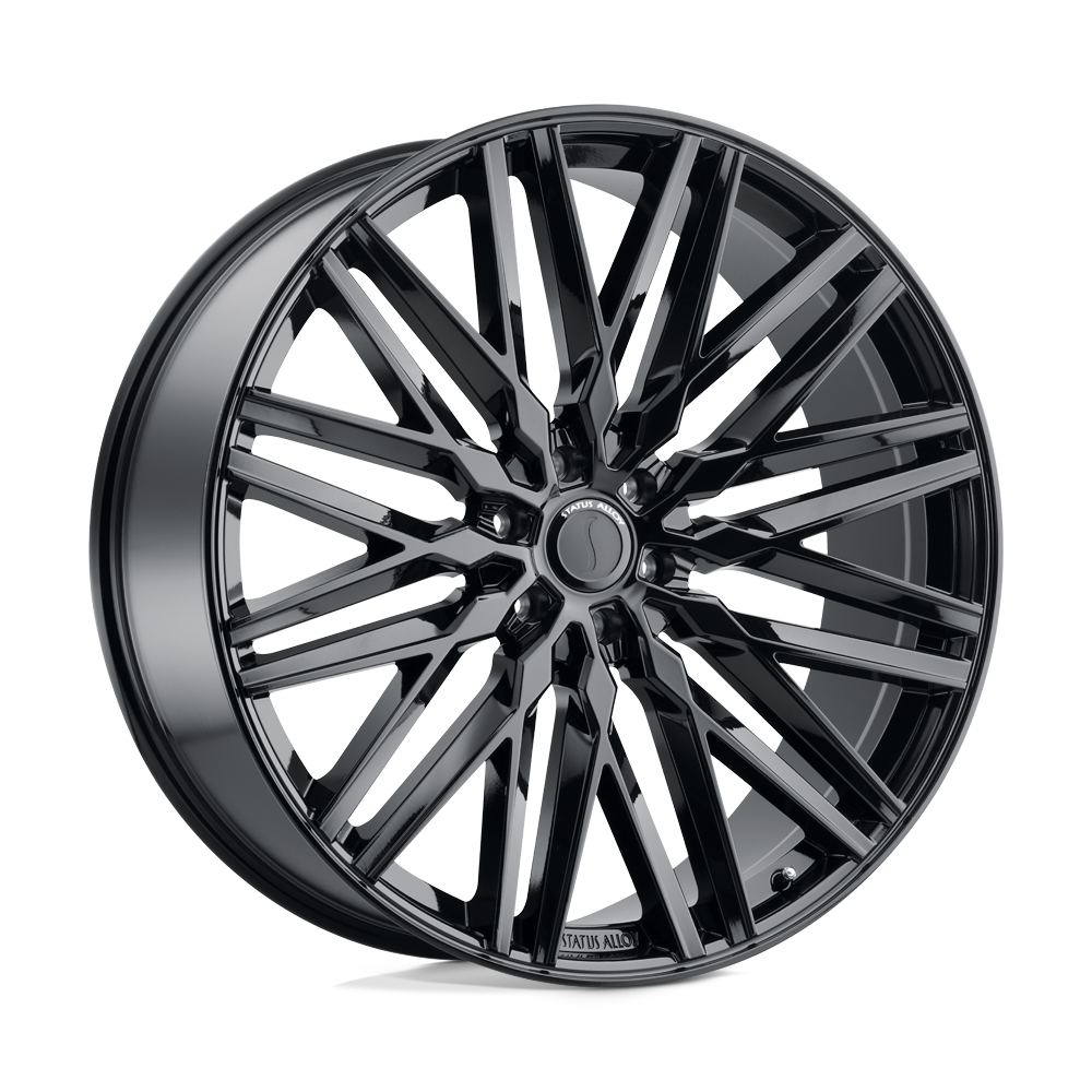20x9 Status ADAMAS GLOSS BLACK Wheel 6x135 (25mm)