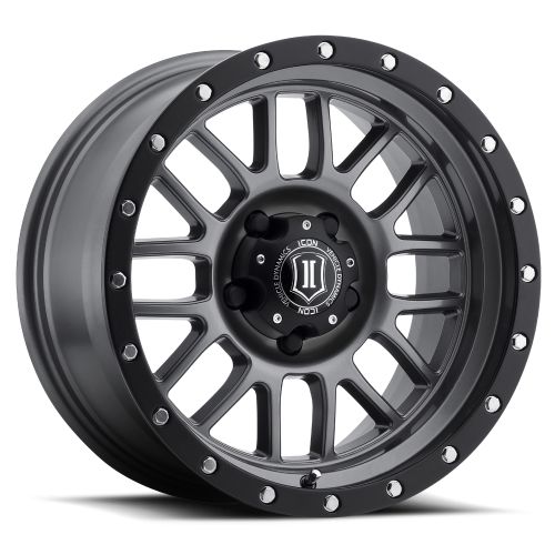 20x9 Icon Alloys Alpha Gun Metal Wheel 5x150 (16mm)