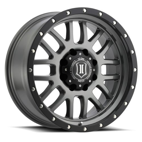 20x9 Icon Alloys Alpha Gunmetal Wheel 8x170 (0mm)