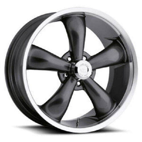 20x9.5 American Muscle 142 Legend 5 Gunmetal Mach Wheel 5x115 (12mm)