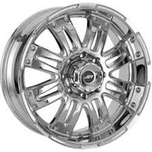 17x8 American Racing AR624 Chrome Wheel 6x135 (25mm)