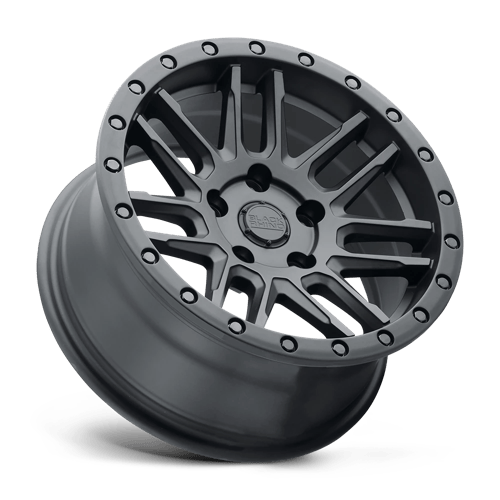 18x8 Black Rhino Arches Matte Black Wheel 5x4.25 (30mm)