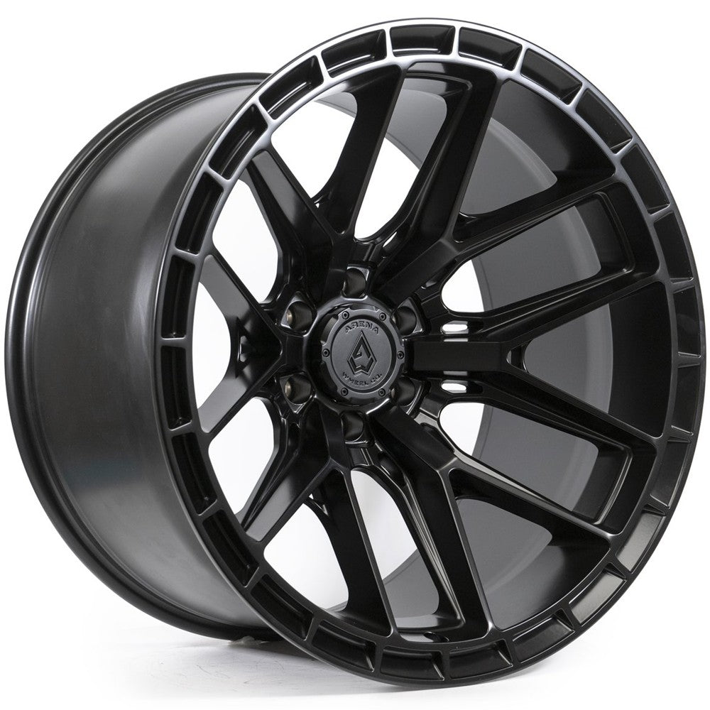 20x10 Arena A114 Battle Satin Black Wheel 6x135 (-18mm)