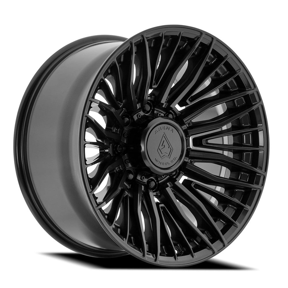 20x10 Arena A122 Phantom Glossy Black Wheel 8x6.5 (-18mm)