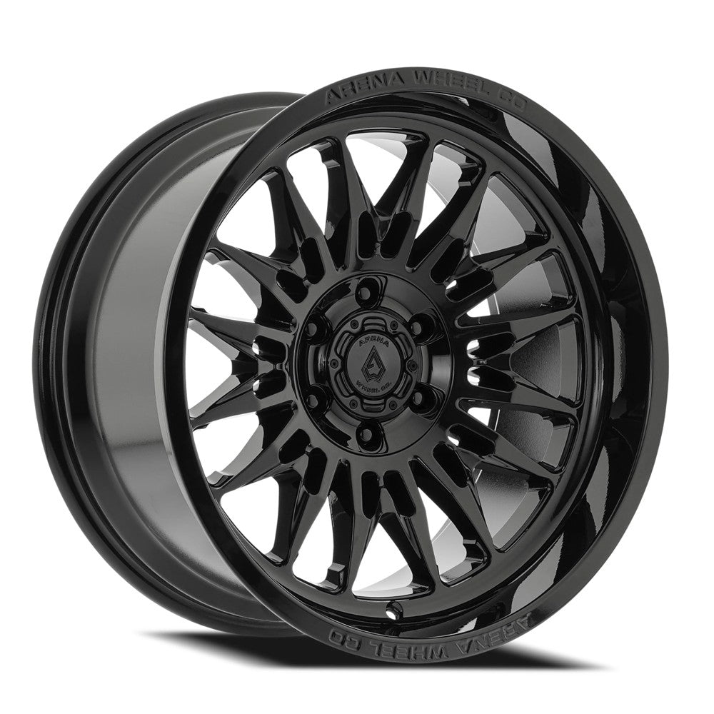 20x9 Arena A126 Javelin Glossy Black Wheel 6x135 (0mm)