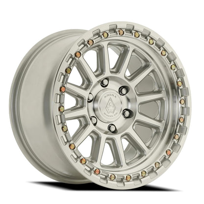 20x9 Arena Wheel Co. A128 Enduro Gloss Silver Machined Wheel 6x135 (20mm)
