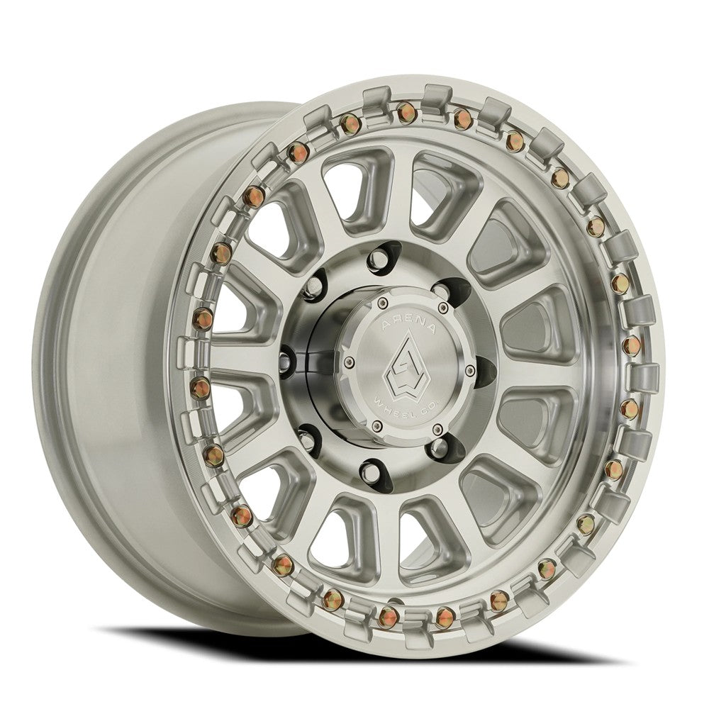 20x9 Arena A128 Enduro Gloss Silver Machined Wheel 8x170 (12mm)
