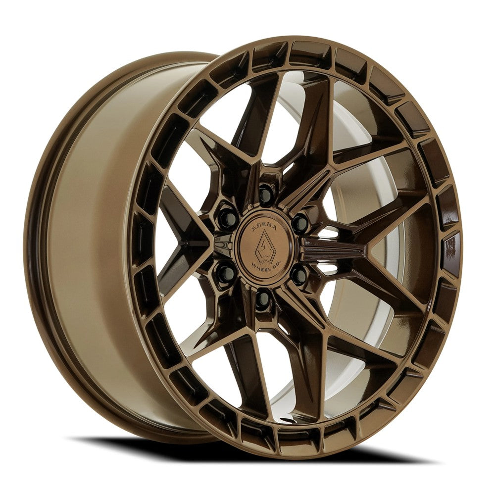 20x10 Arena A133 Rampage Smoked Bronze Tint Clear Wheel 6x5.5 (-18mm)