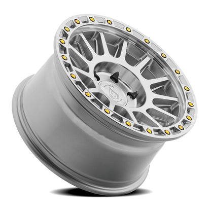17x9 Arena Wheel Co. A144 Spector Gloss Silver Machined Wheel 6x5.5 (0mm)