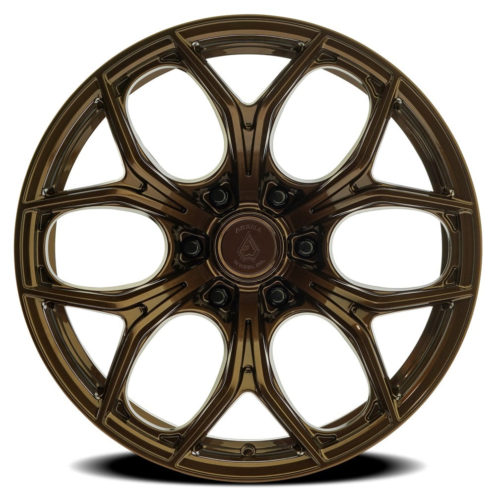 20x10 Arena Wheel Co. A145 Valor Smoked Bronze Tint Clear Wheel 6x135 (-18mm)