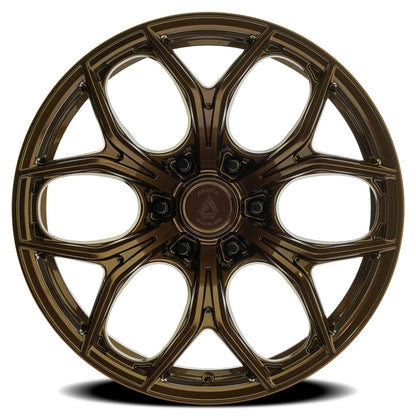 20x9 Arena Wheel Co. A145 Valor Smoked Bronze Tint Clear Wheel 6x5.5 (1mm)