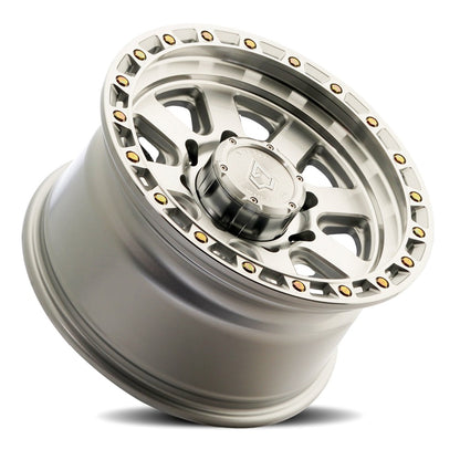 17x9 Arena Wheel Co. A148 Bandit Gloss Silver Machined Wheel 8x6.5 (0mm)