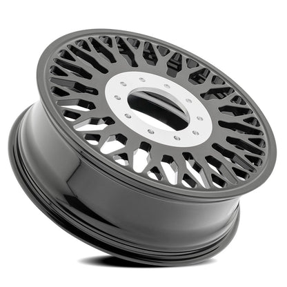 22x8.25 Arena AF102 Maximus Glossy Black FORGED DUALLY INNER Wheel 8x200 (100mm)