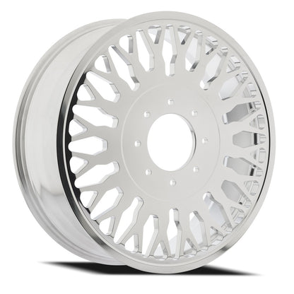 22x8.25 Arena AF102 Maximus Polished FORGED DUALLY INNER Wheel 10x225 (100mm)
