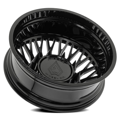 22x8.25 Arena AF102 Maximus Glossy Black FORGED DUALLY REAR Wheel 8x200 (-209mm)