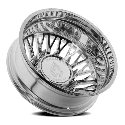 22x8.25 Arena AF102 Maximus Polished FORGED DUALLY REAR Wheel 10x225 (-209mm)