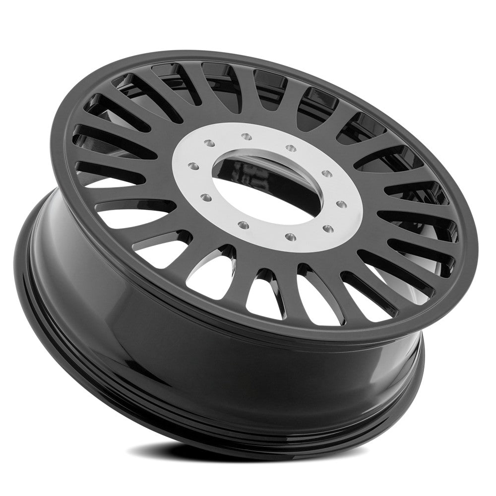 24x8.25 Arena AF103 Shoreline Black FORGED DUALLY INNER Wheel 10x225 (100mm)