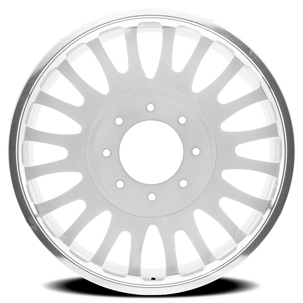 22x8.25 Arena AF103 Shoreline Polished FORGED DUALLY INNER Wheel 10x225 (100mm)