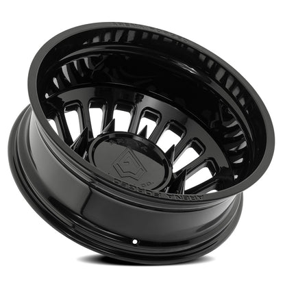 24x8.25 Arena AF103 Shoreline Black FORGED DUALLY REAR Wheel 10x225 (-235mm)