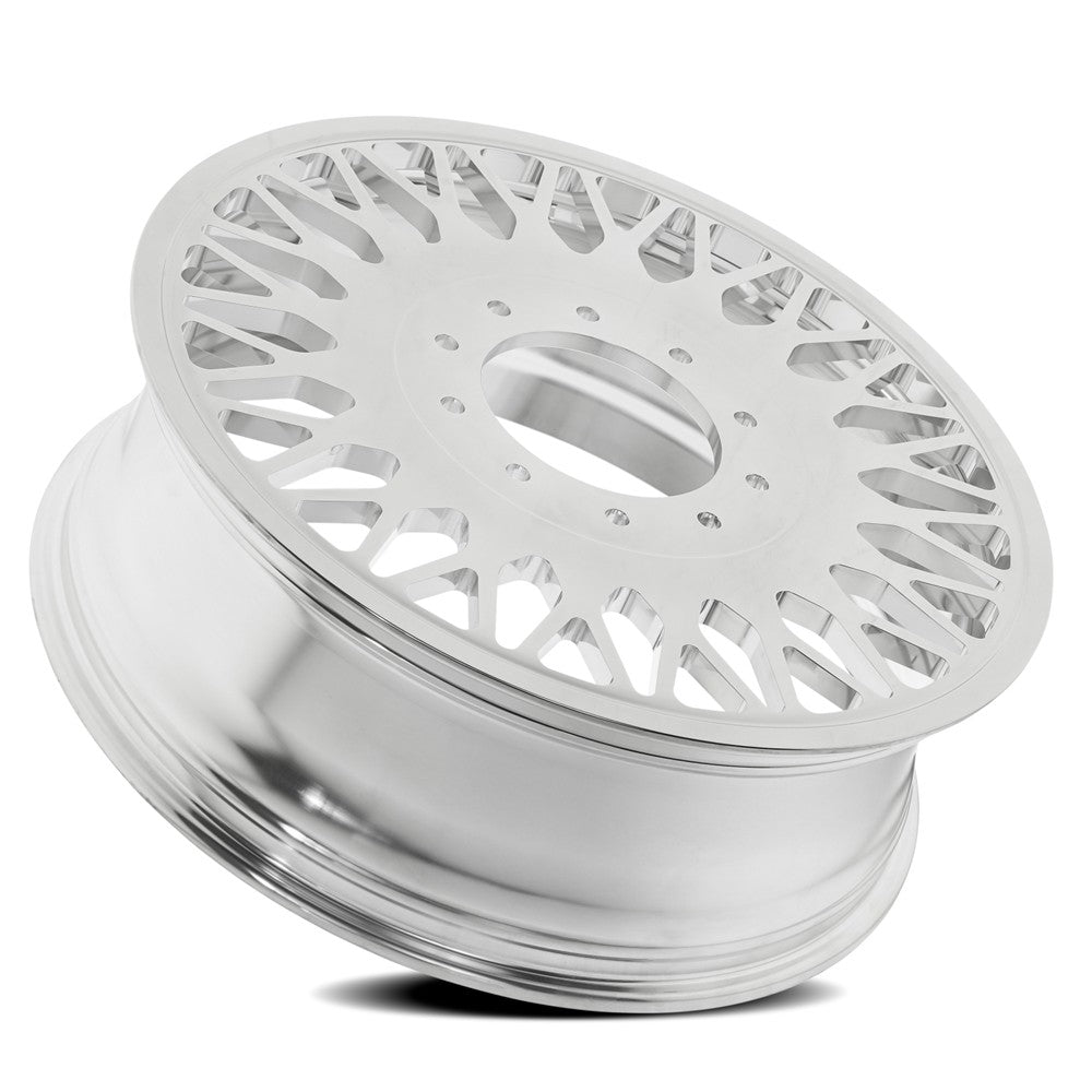 24x8.25 Arena AF104 Stealth Polished FORGED DUALLY INNER Wheel 8x200 (100mm)