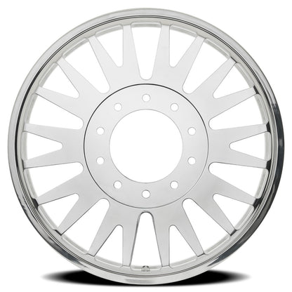 24x8.25 Arena AF105 Imperial Polished FORGED DUALLY INNER Wheel 10x225 (100mm)