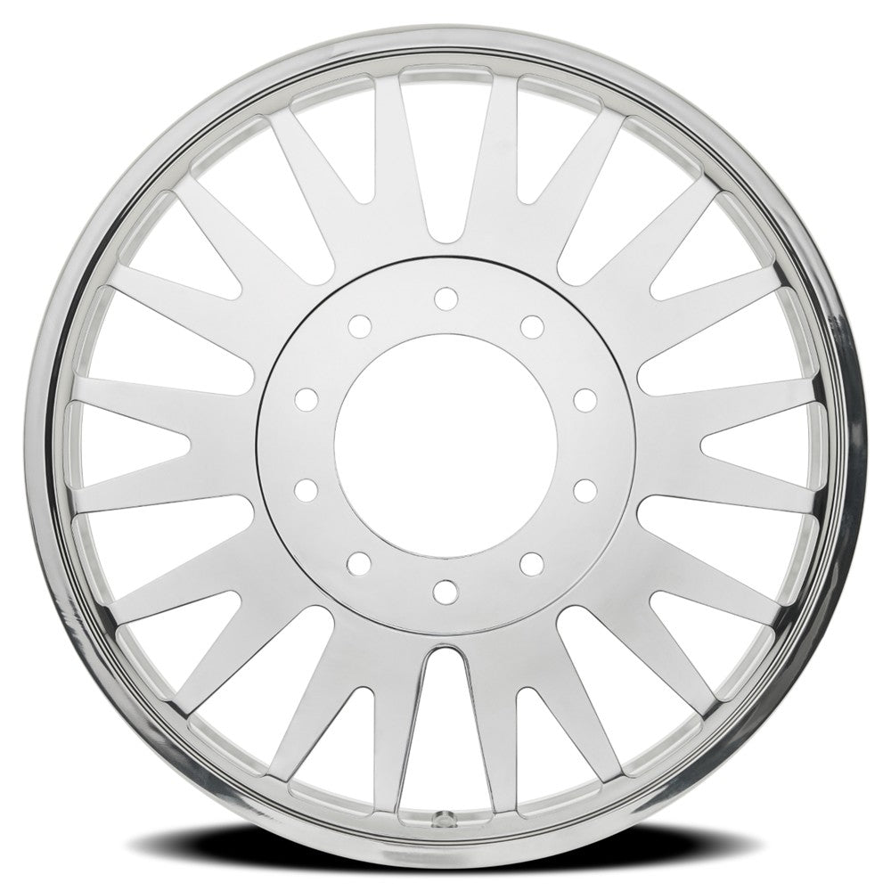 24x8.25 Arena AF105 Imperial Polished FORGED DUALLY INNER Wheel 8x200 (100mm)