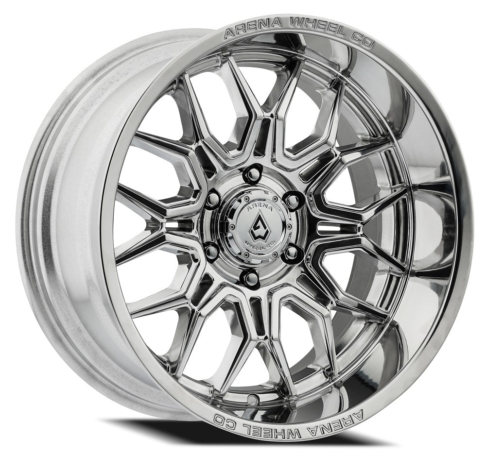 20x10 Arena A117 Violator Milled and Polished Wheel 6x135 (-18mm)