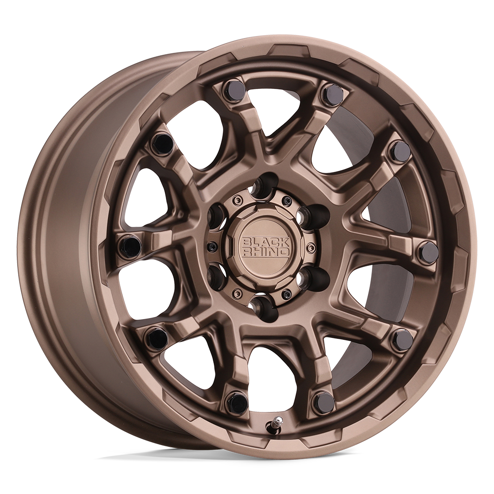 20x9 Black Rhino ARK BRONZE W/ GLOSS BLACK BOLTS Wheel 6x5.5 (-18mm)