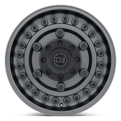 17x8 Black Rhino Armory Gun Black Wheel 5x4.5/5x5 (30mm)