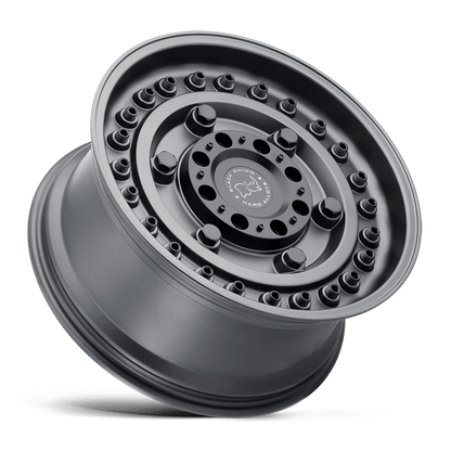 17x8 Black Rhino Armory Gun Black Wheel 5x4.5/5x5 (30mm)
