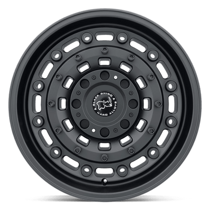 20x9 Black Rhino Hard Alloys Tomohawk Matte Black Machined Wheel 6x135 (35mm)