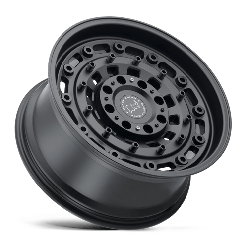 20x9 Black Rhino Hard Alloys Tomohawk Matte Black Machined Wheel 6x135 (35mm)