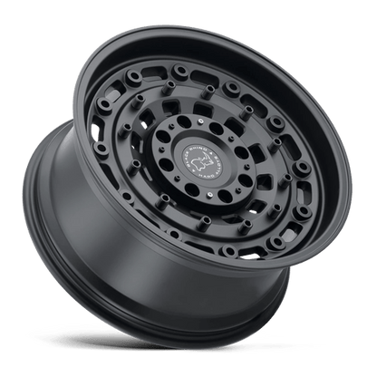 20x9 Black Rhino Hard Alloys Tomohawk Matte Black Machined Wheel 6x135 (35mm)