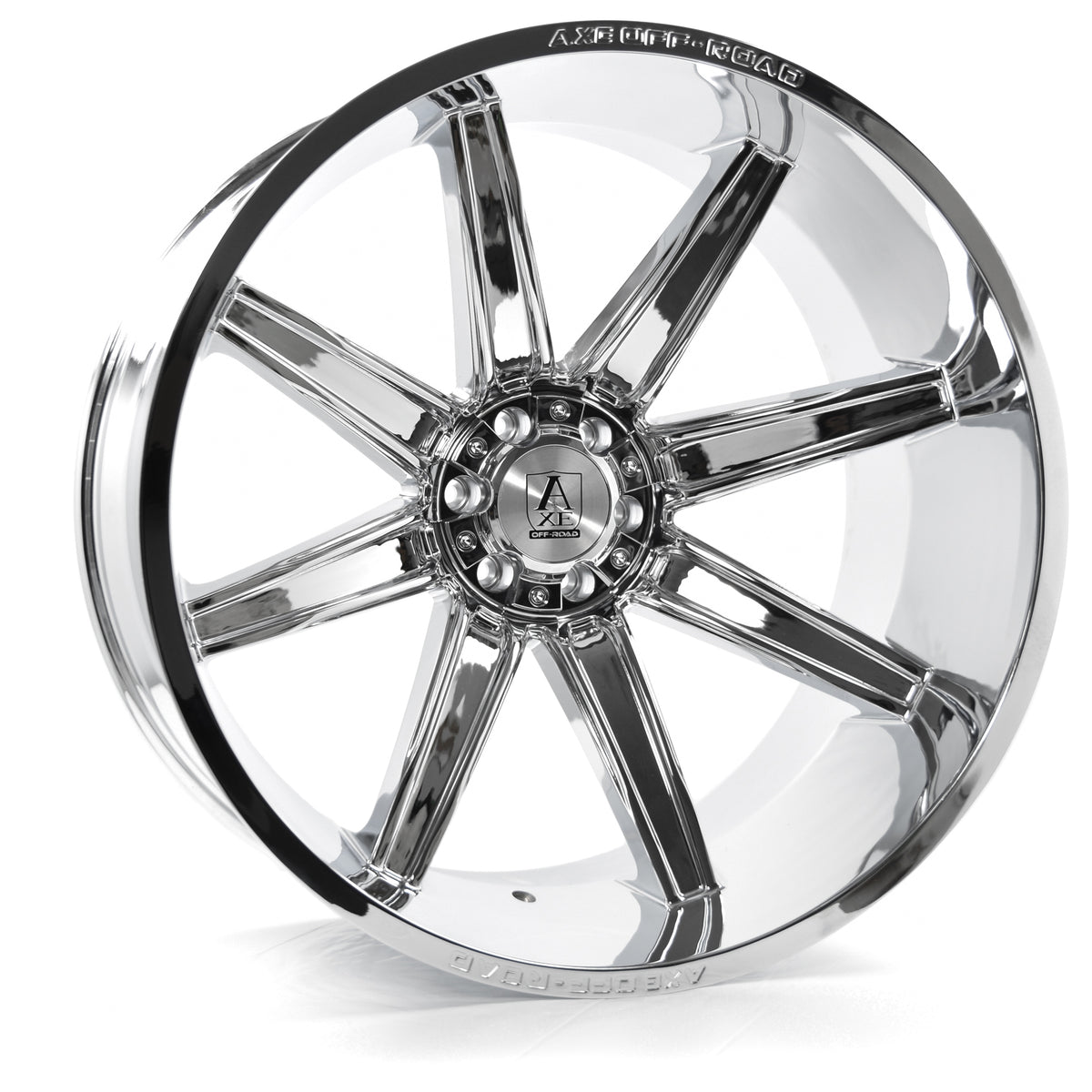 24x14 Axe Artemis Chrome Wheel 8x6.5 (-76mm)