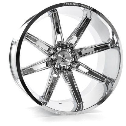 24x14 Axe Artemis Chrome Wheel 8x6.5 (-76mm)