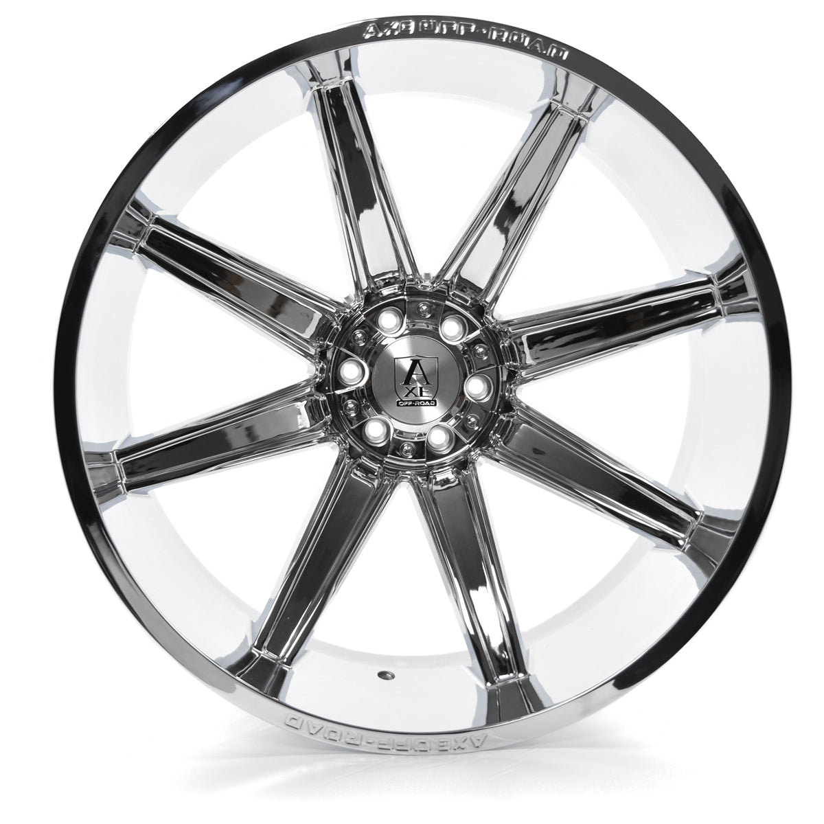 24x14 Axe Artemis Chrome Wheel 8x6.5 (-76mm)